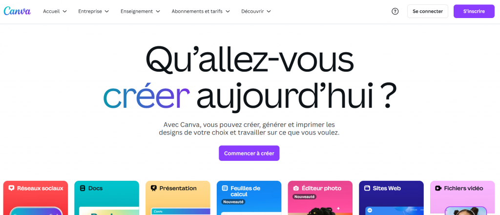 Alternative à PowerPoint - Canva