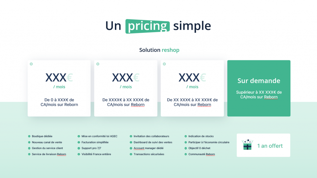 Exemple diapositive de conclusion PowerPoint Reborn